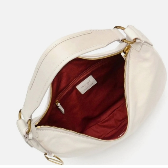 Margot Savannah Leather Hobo Crossbody Bag - Picture 2 of 8